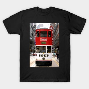 Campbell's Soup Tram in Hong Kong T-Shirt